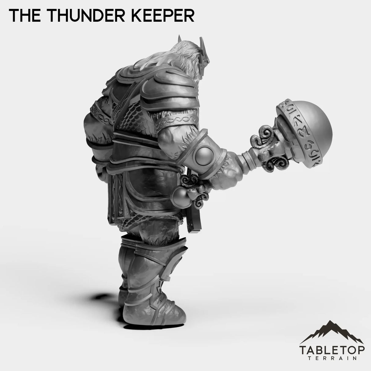 Tabletop Terrain Miniature The Thunder Keeper
