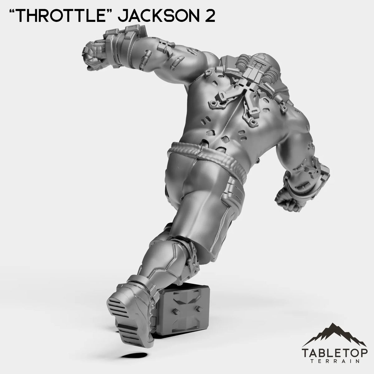 Tabletop Terrain Miniature ''Throttle'' Jackson