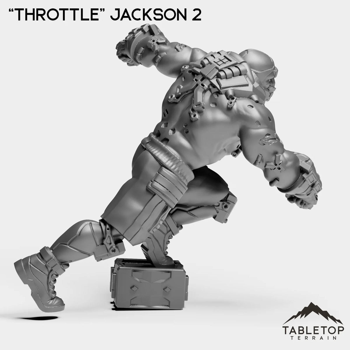 Tabletop Terrain Miniature ''Throttle'' Jackson