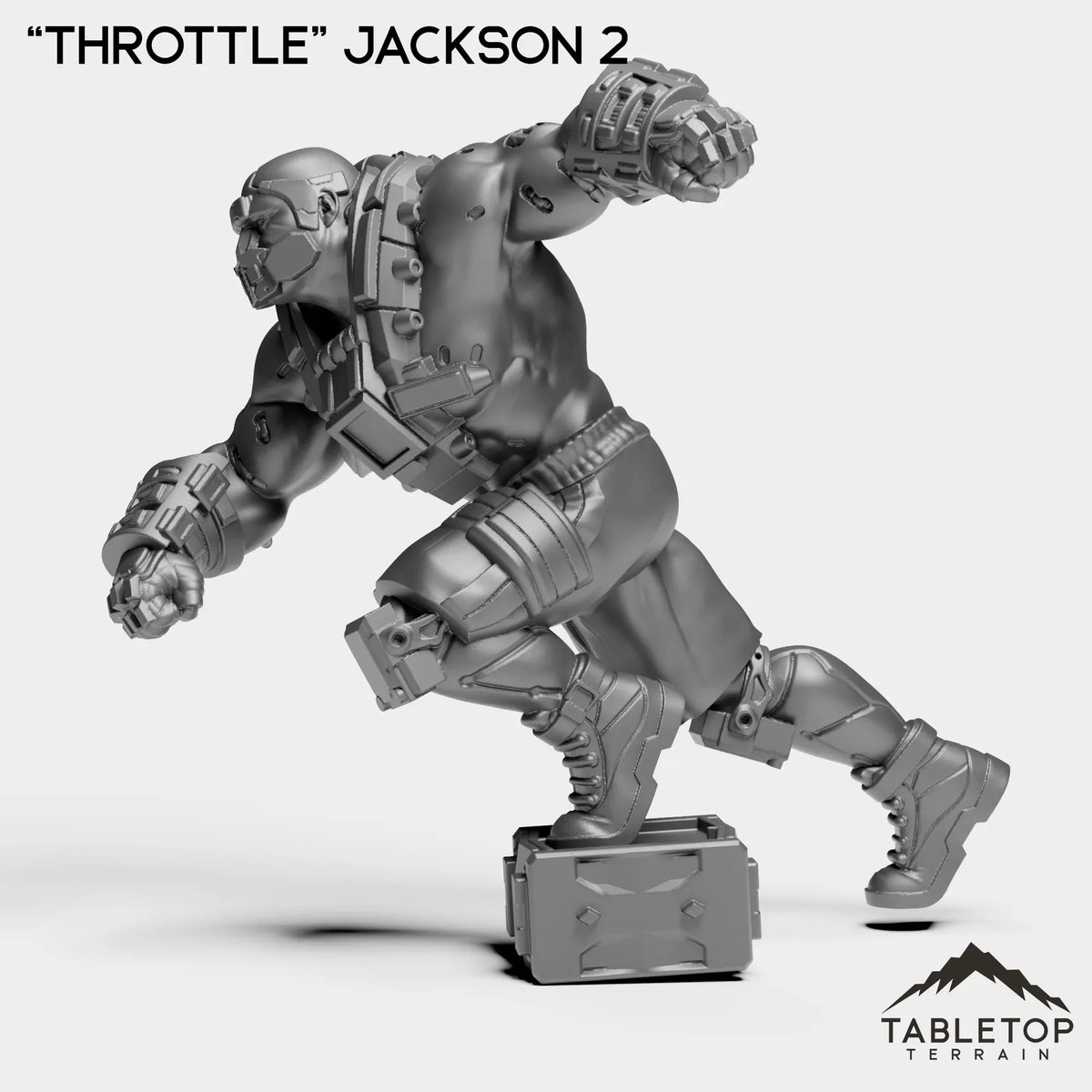 Tabletop Terrain Miniature ''Throttle'' Jackson