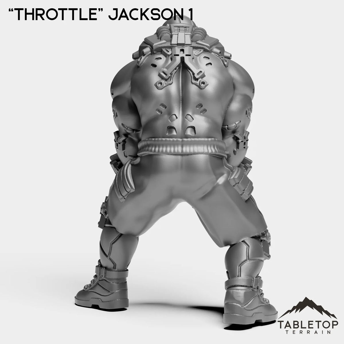 Tabletop Terrain Miniature ''Throttle'' Jackson