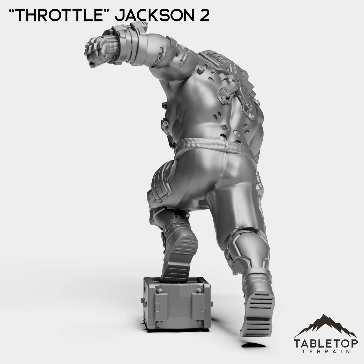 Tabletop Terrain Miniature ''Throttle'' Jackson