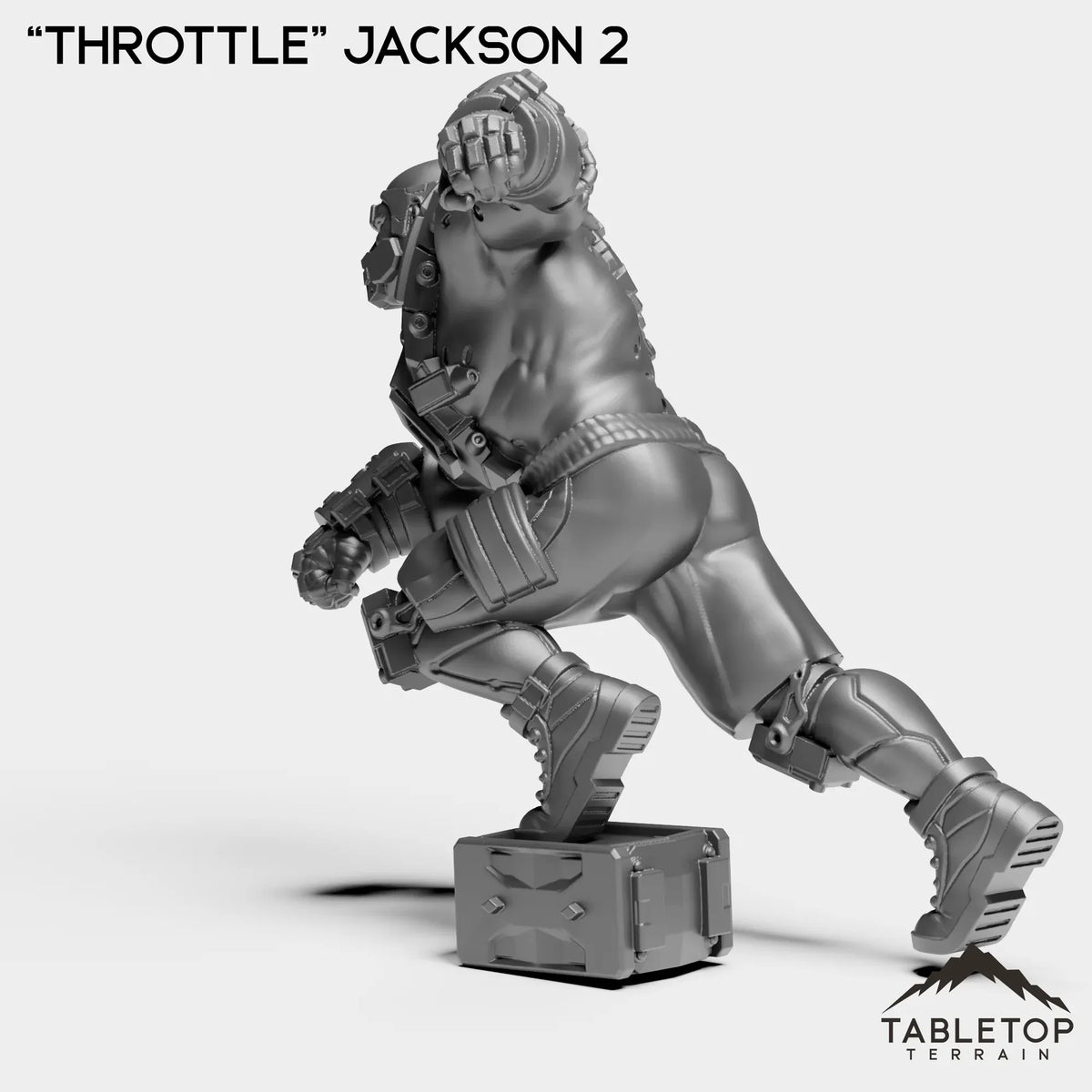 Tabletop Terrain Miniature ''Throttle'' Jackson