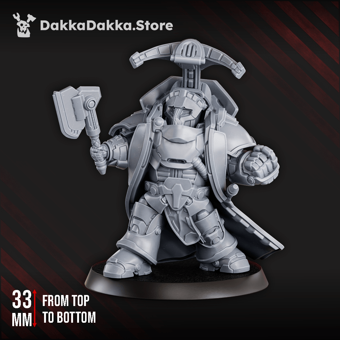 Tabletop Terrain Miniature Thunderfist Warrior