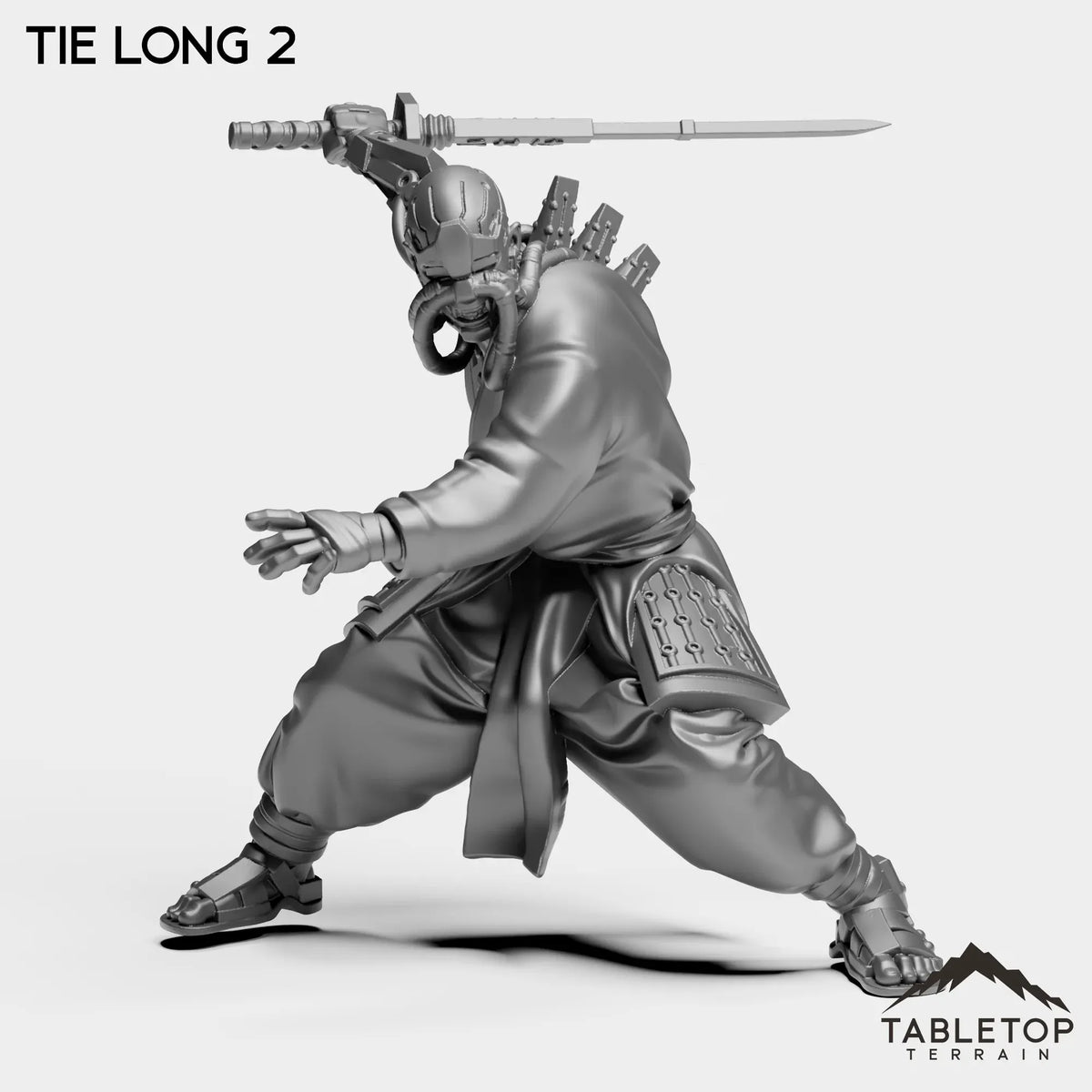 Tabletop Terrain Miniature Tie Long 2 Tie Long - Black Lotus Triads