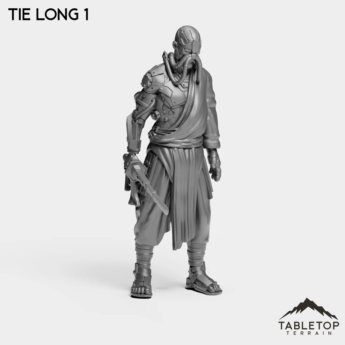 Tabletop Terrain Miniature Tie Long - Black Lotus Triads