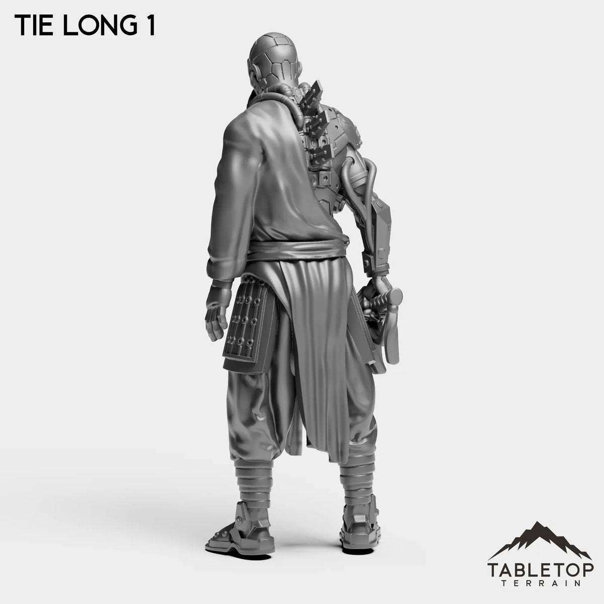 Tabletop Terrain Miniature Tie Long - Black Lotus Triads