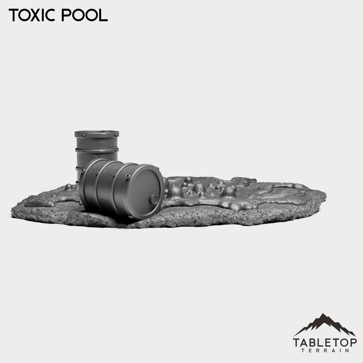 Tabletop Terrain Miniature Toxic Pool - Grimdark Terrain