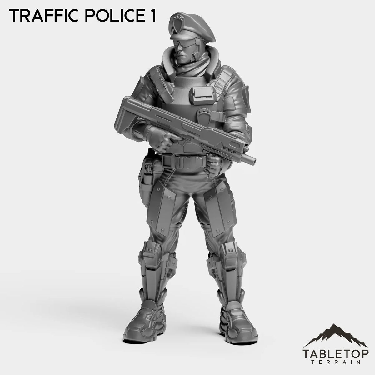 Tabletop Terrain Miniature Traffic Police 1 Traffic Police