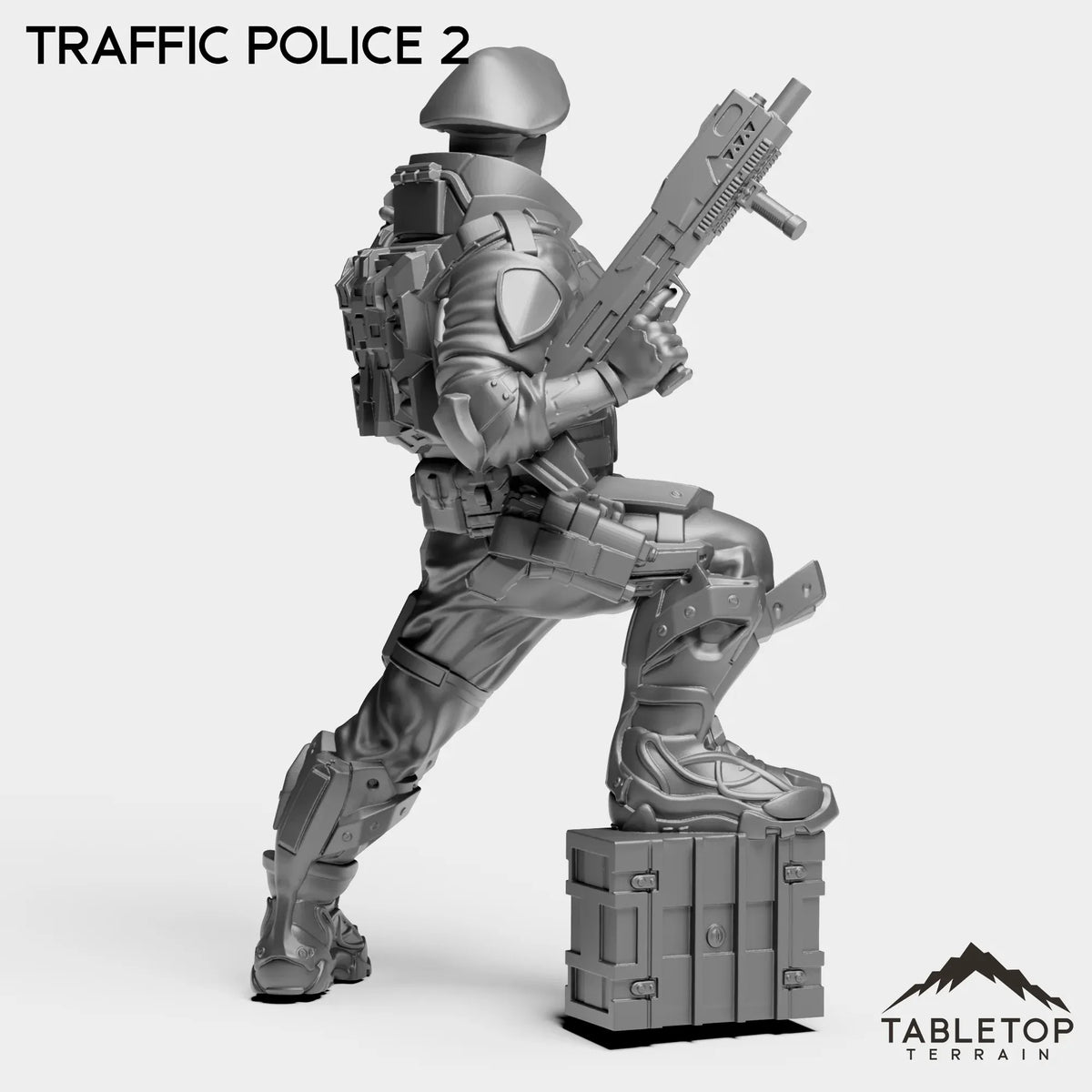 Tabletop Terrain Miniature Traffic Police