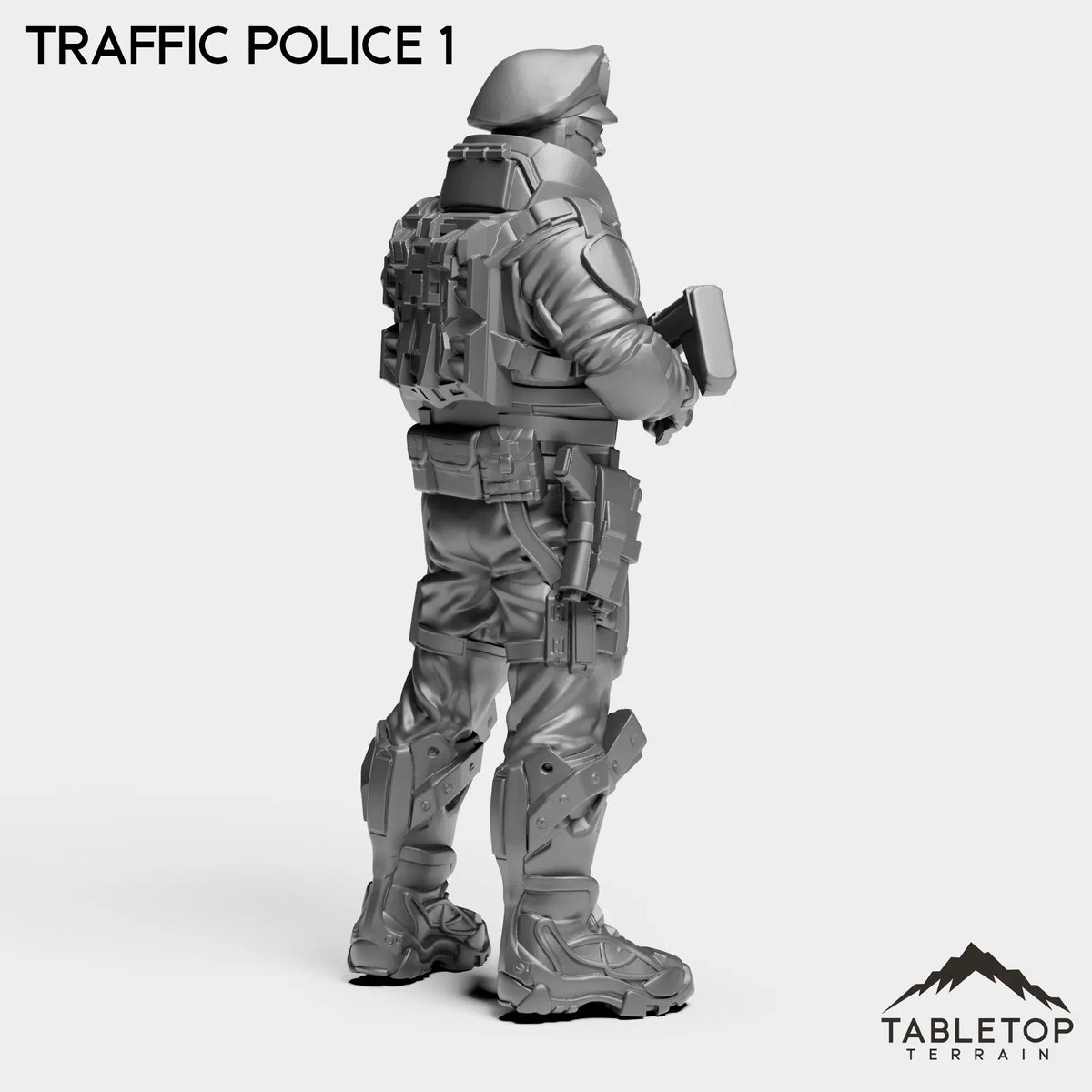 Tabletop Terrain Miniature Traffic Police