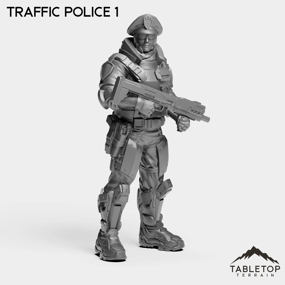 Tabletop Terrain Miniature Traffic Police