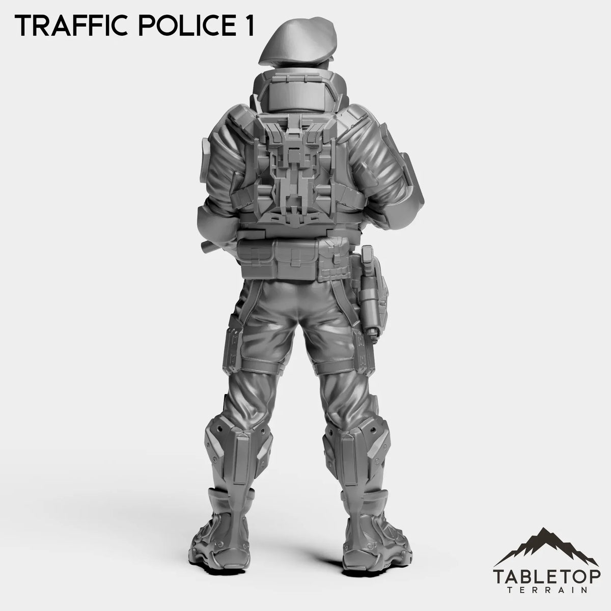 Tabletop Terrain Miniature Traffic Police