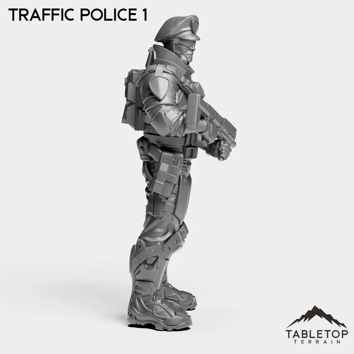 Tabletop Terrain Miniature Traffic Police