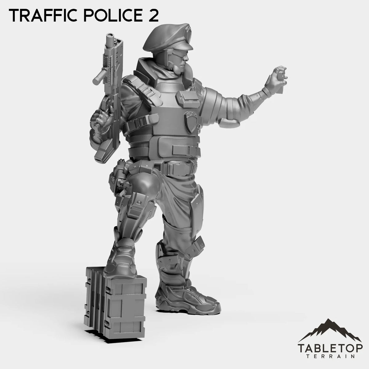 Tabletop Terrain Miniature Traffic Police