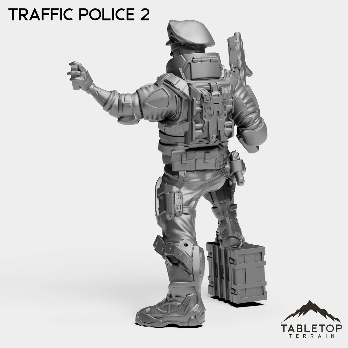 Tabletop Terrain Miniature Traffic Police