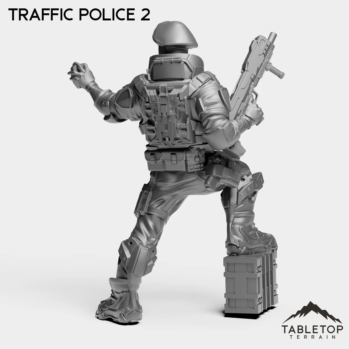 Tabletop Terrain Miniature Traffic Police