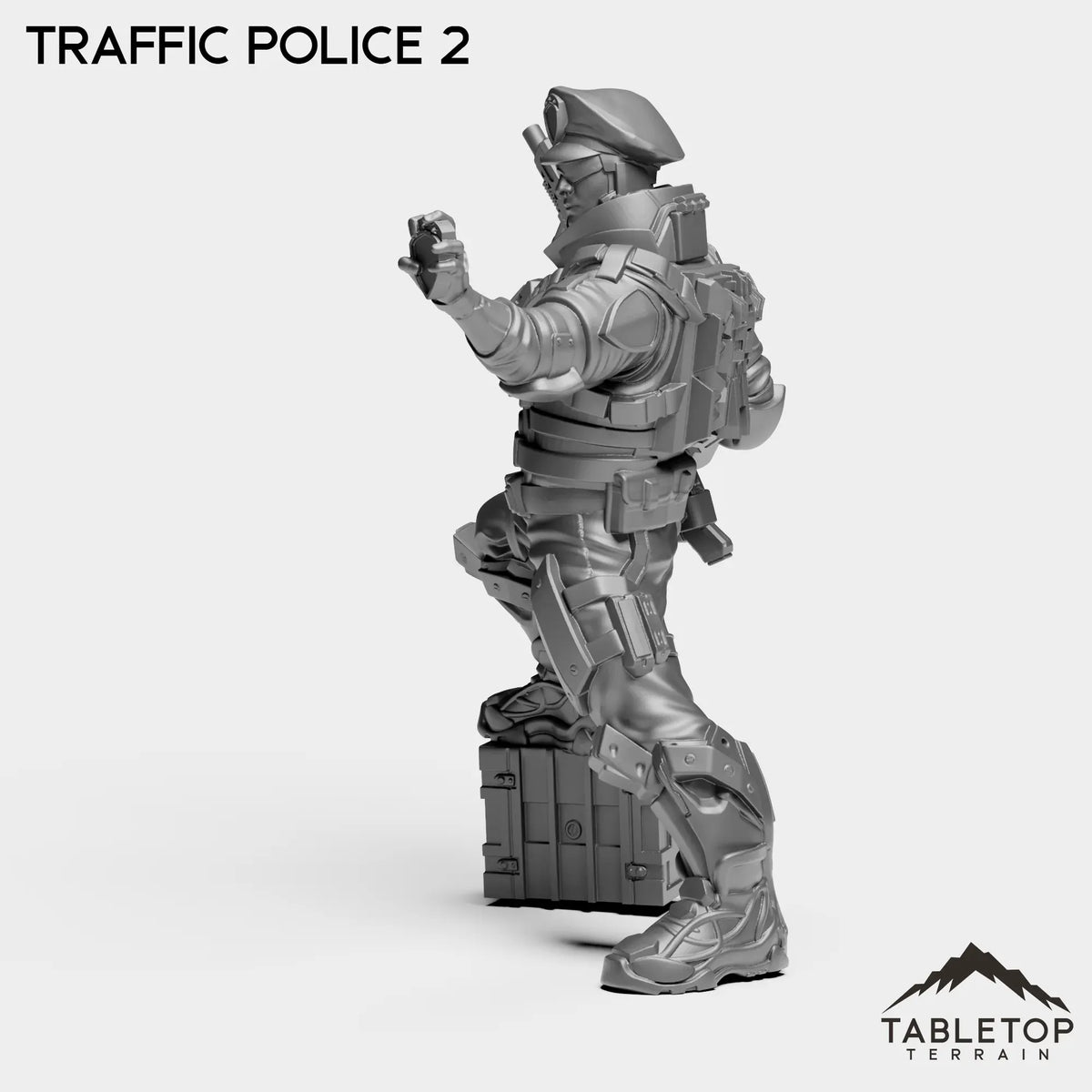 Tabletop Terrain Miniature Traffic Police