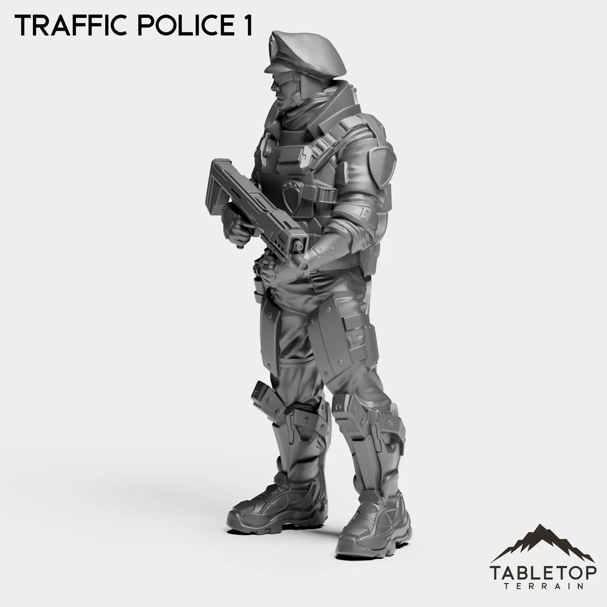 Tabletop Terrain Miniature Traffic Police