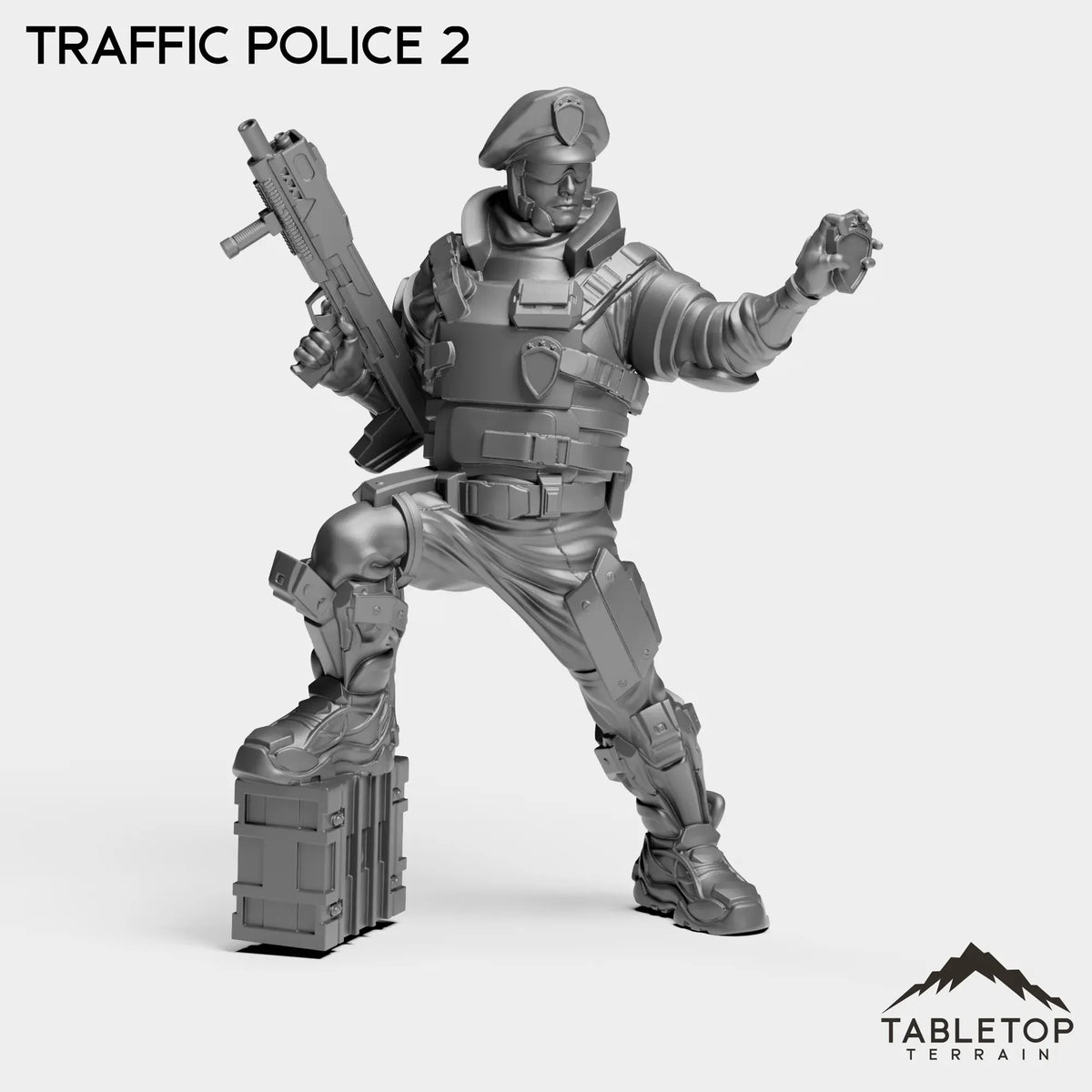 Tabletop Terrain Miniature Traffic Police