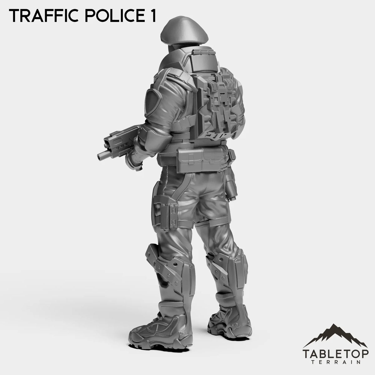 Tabletop Terrain Miniature Traffic Police