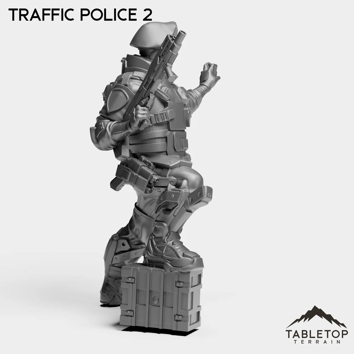 Tabletop Terrain Miniature Traffic Police