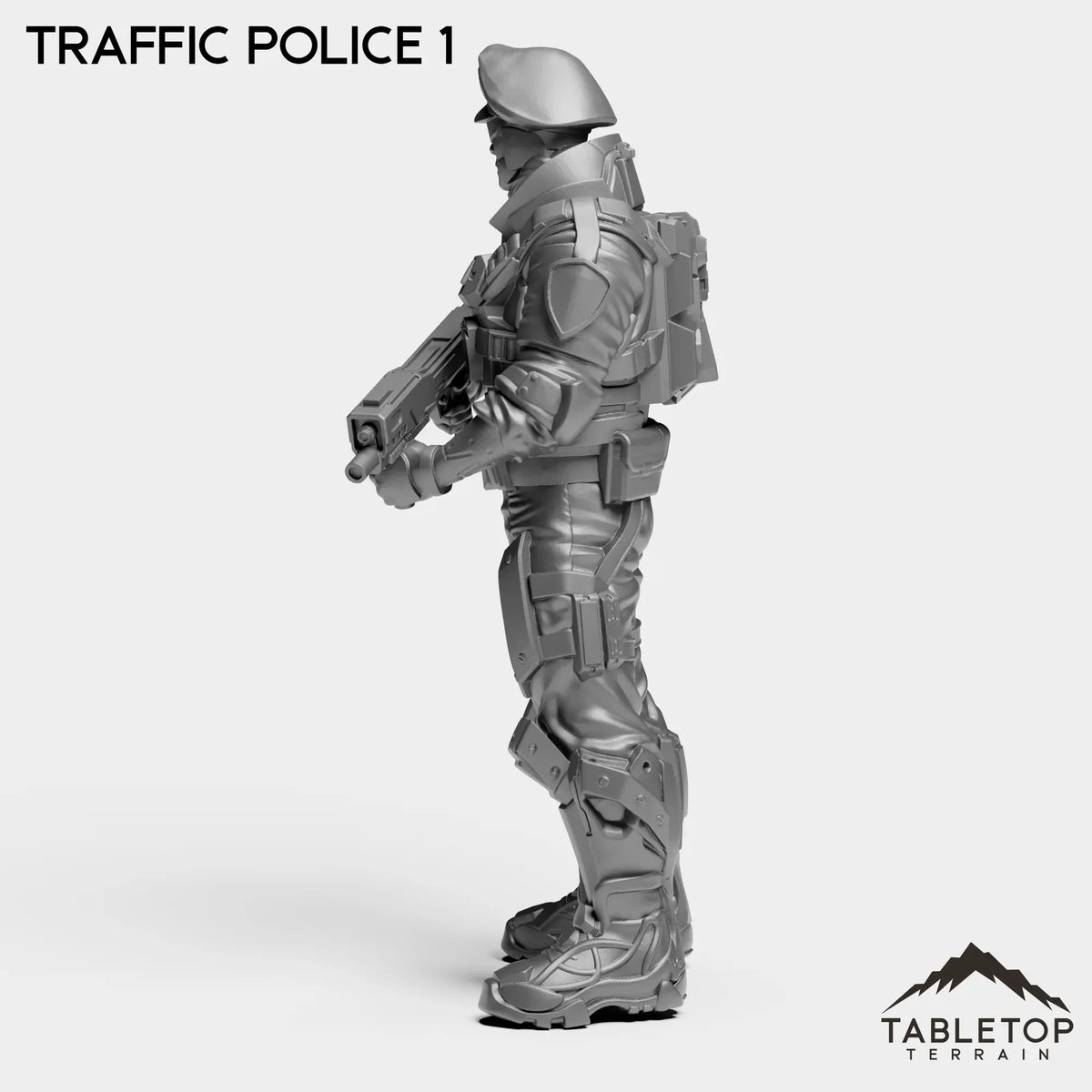 Tabletop Terrain Miniature Traffic Police