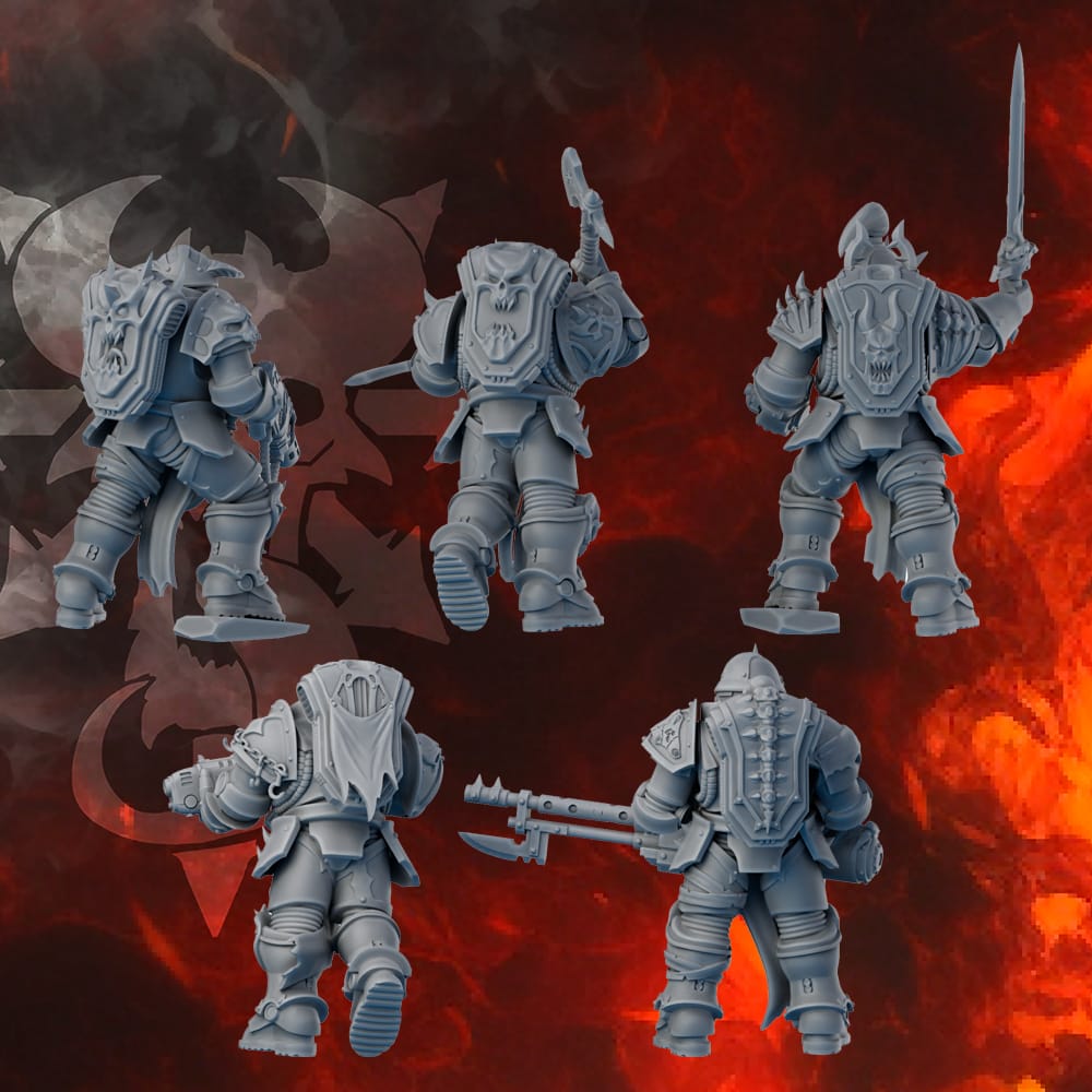 Tabletop Terrain Miniature Traitors Squad (build kit)