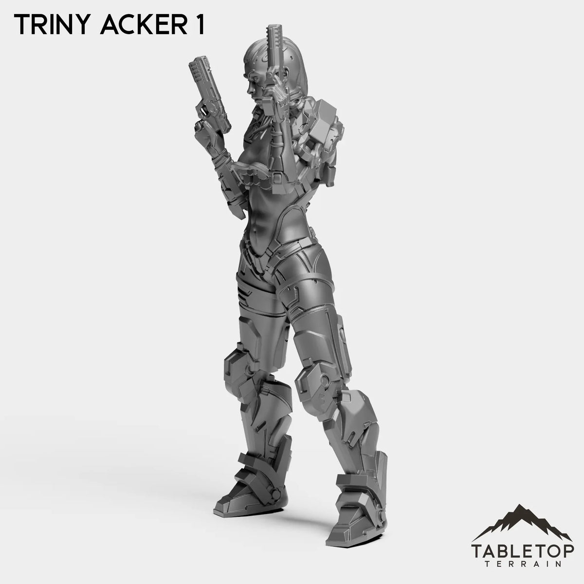 Tabletop Terrain Miniature Triny Acker - Bomber Girls