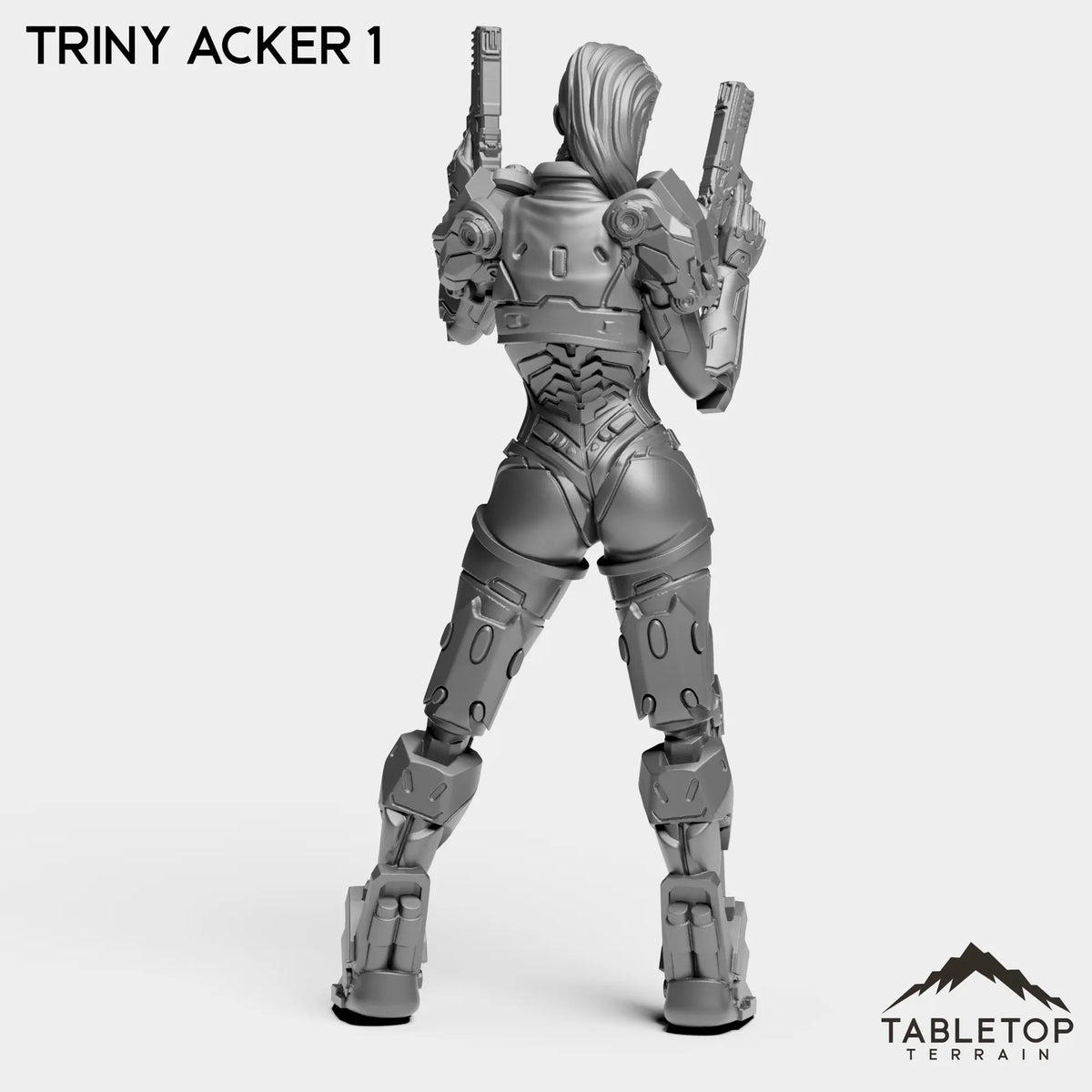 Tabletop Terrain Miniature Triny Acker - Bomber Girls