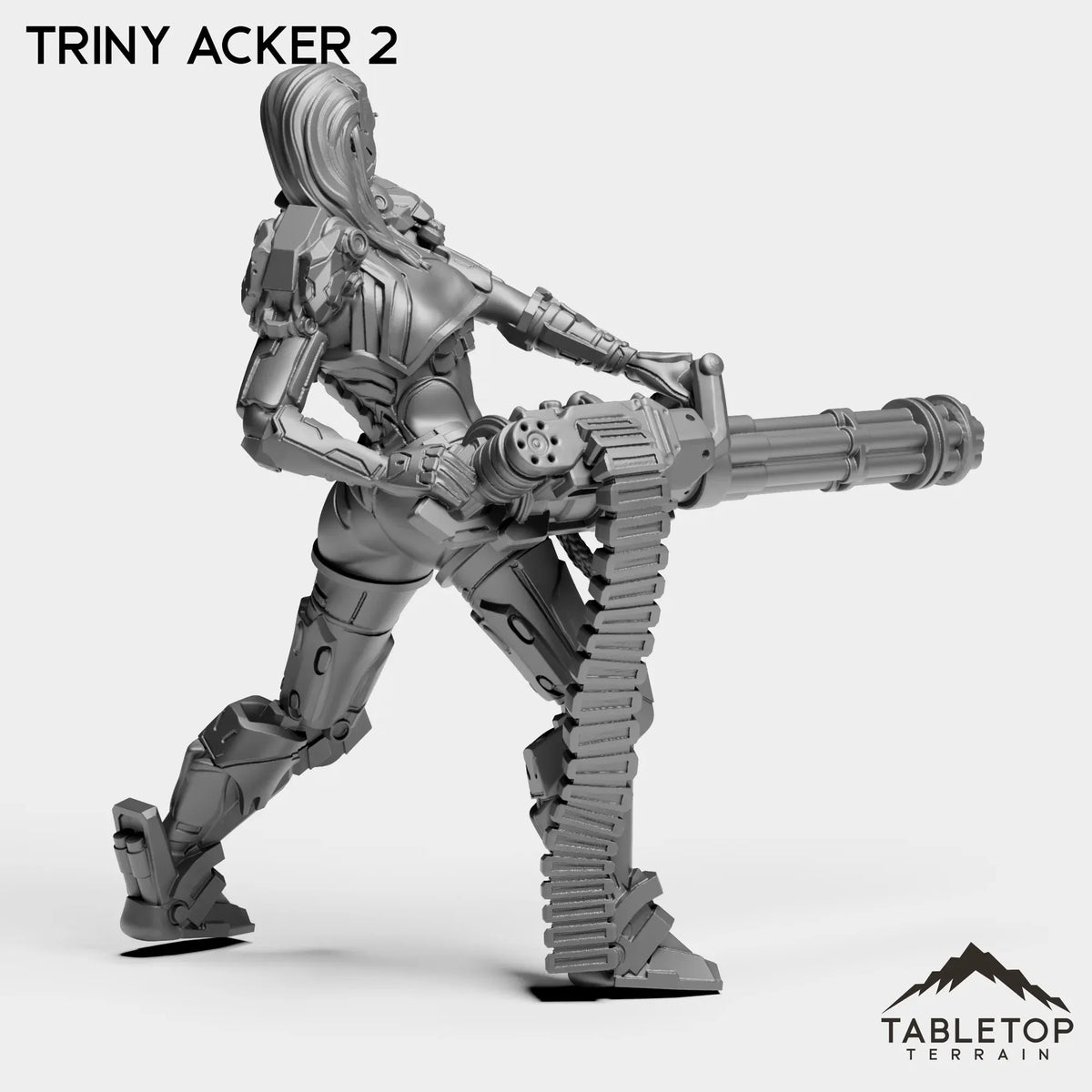 Tabletop Terrain Miniature Triny Acker - Bomber Girls