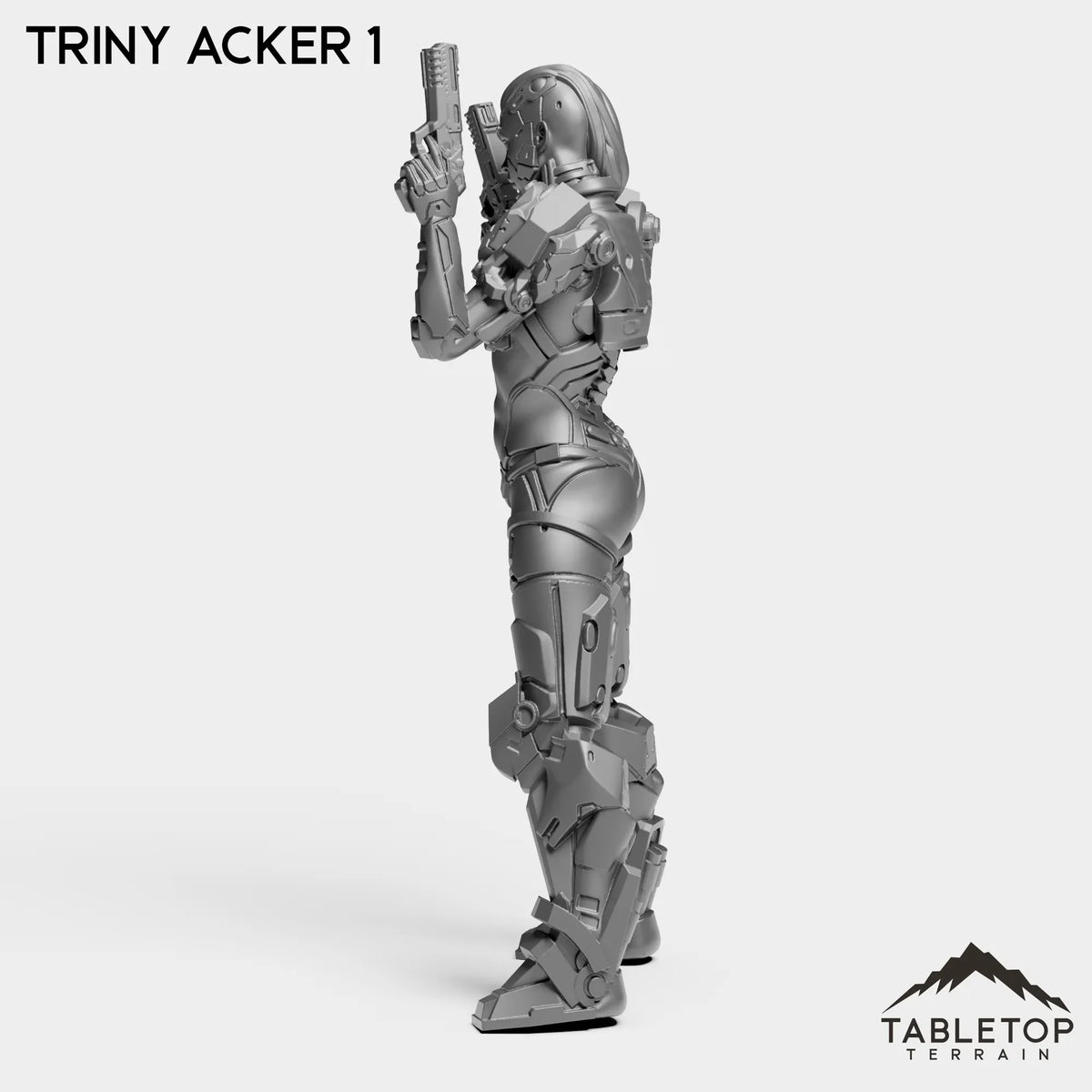 Tabletop Terrain Miniature Triny Acker - Bomber Girls