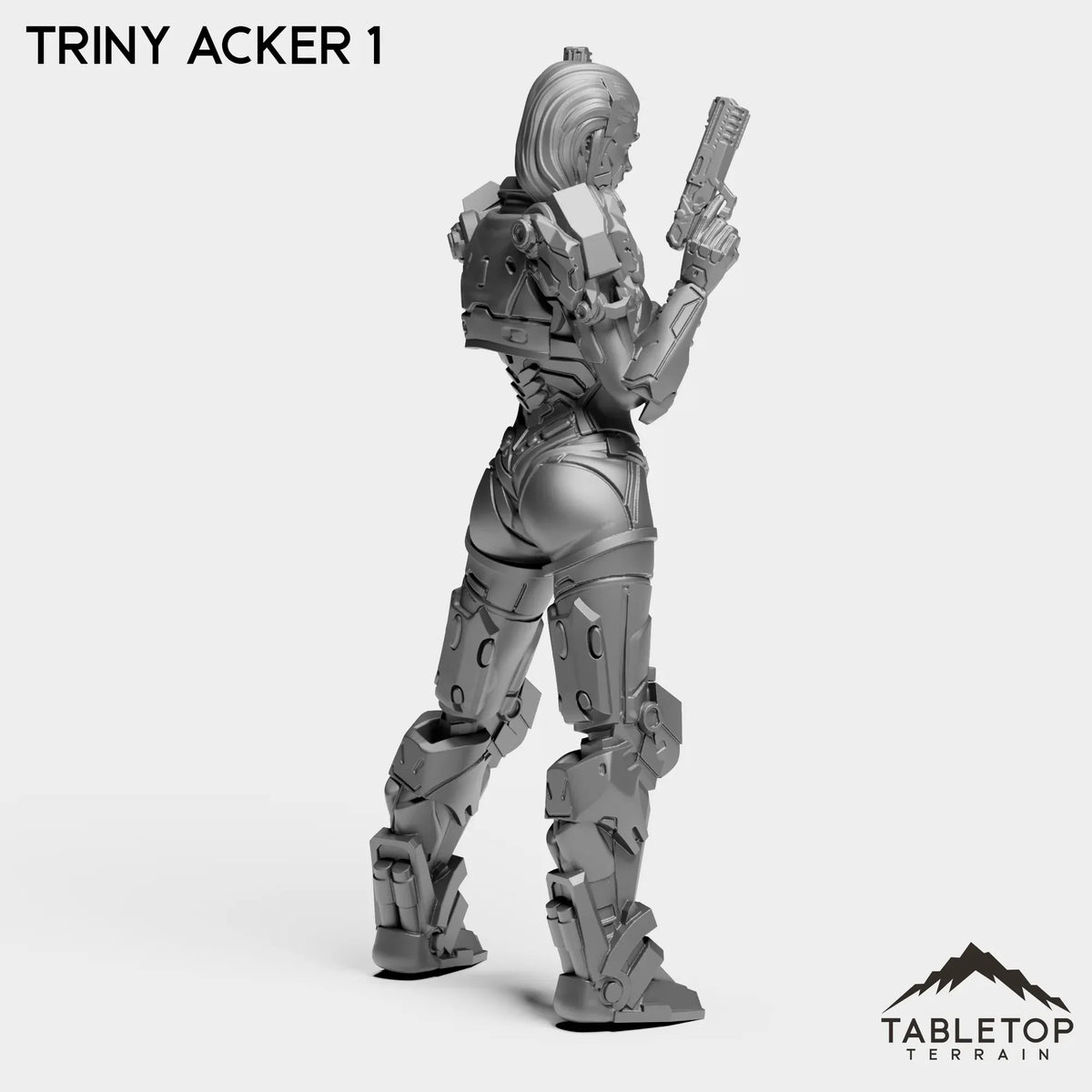 Tabletop Terrain Miniature Triny Acker - Bomber Girls