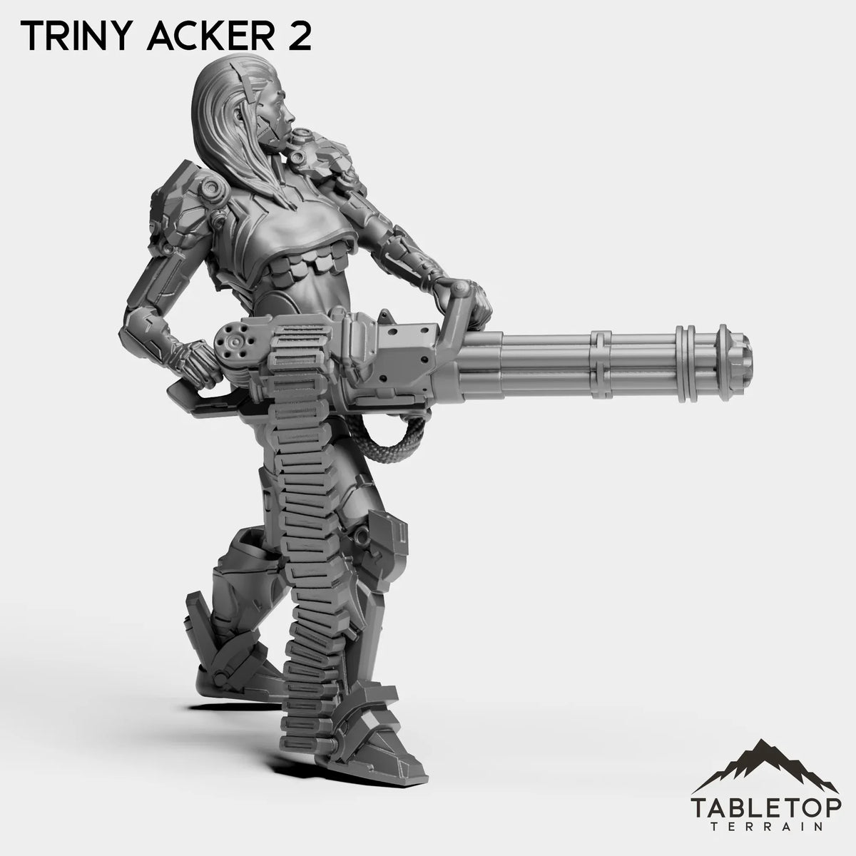 Tabletop Terrain Miniature Triny Acker - Bomber Girls