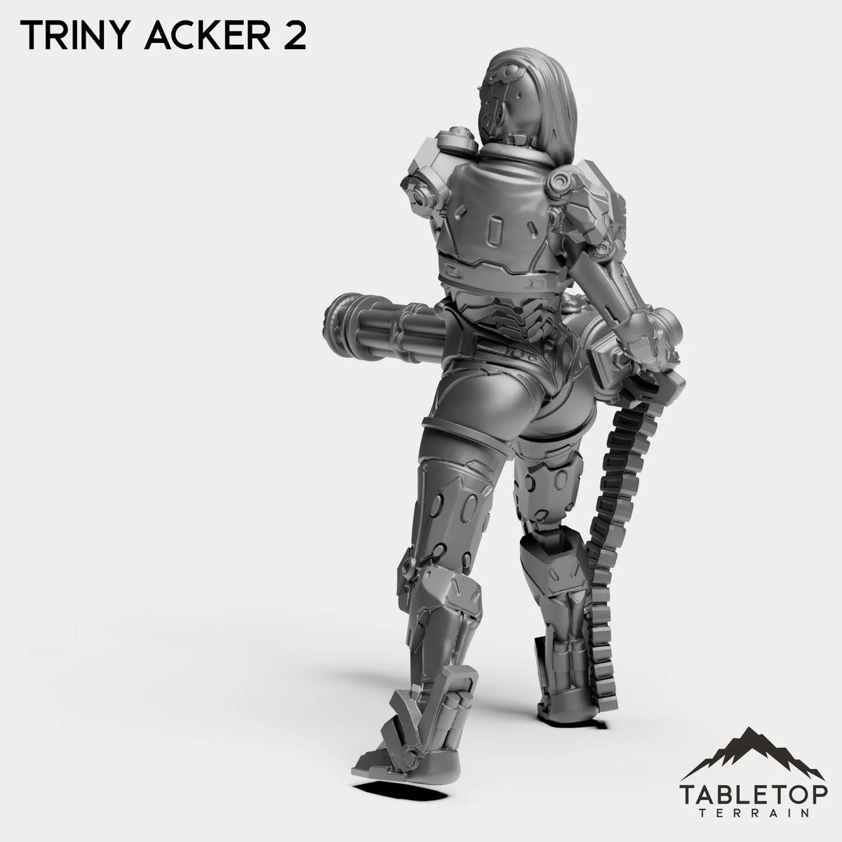 Tabletop Terrain Miniature Triny Acker - Bomber Girls