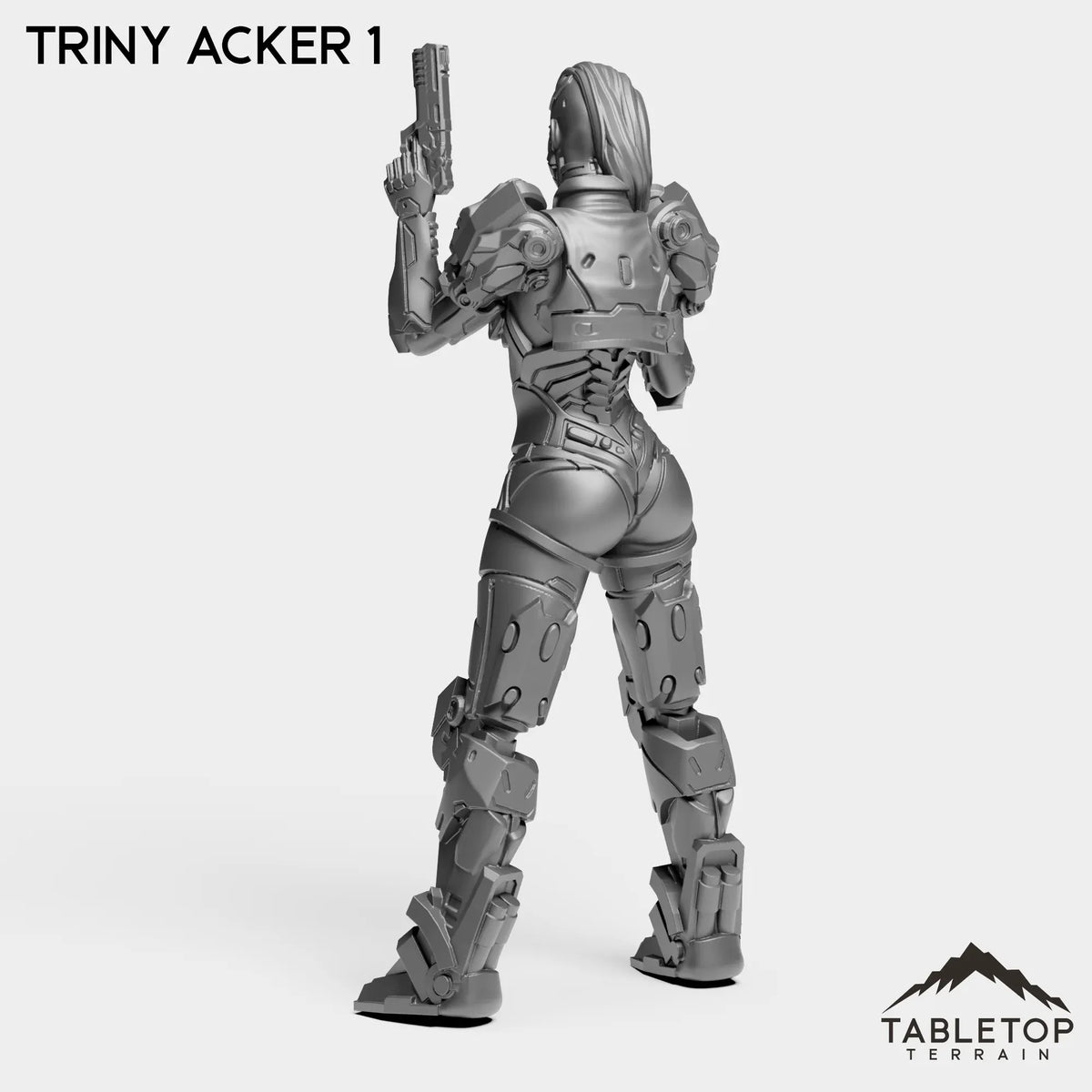 Tabletop Terrain Miniature Triny Acker - Bomber Girls