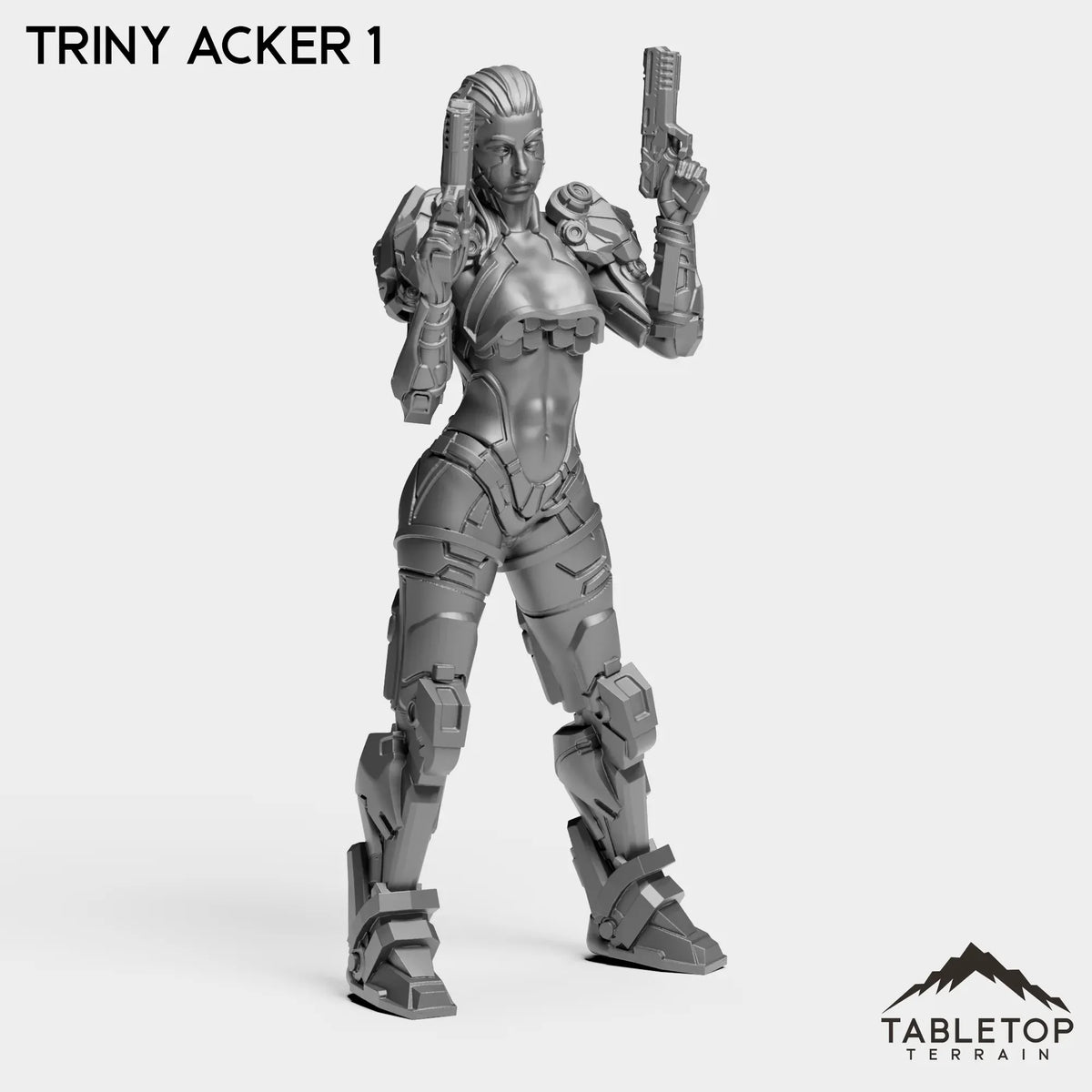 Tabletop Terrain Miniature Triny Acker - Bomber Girls