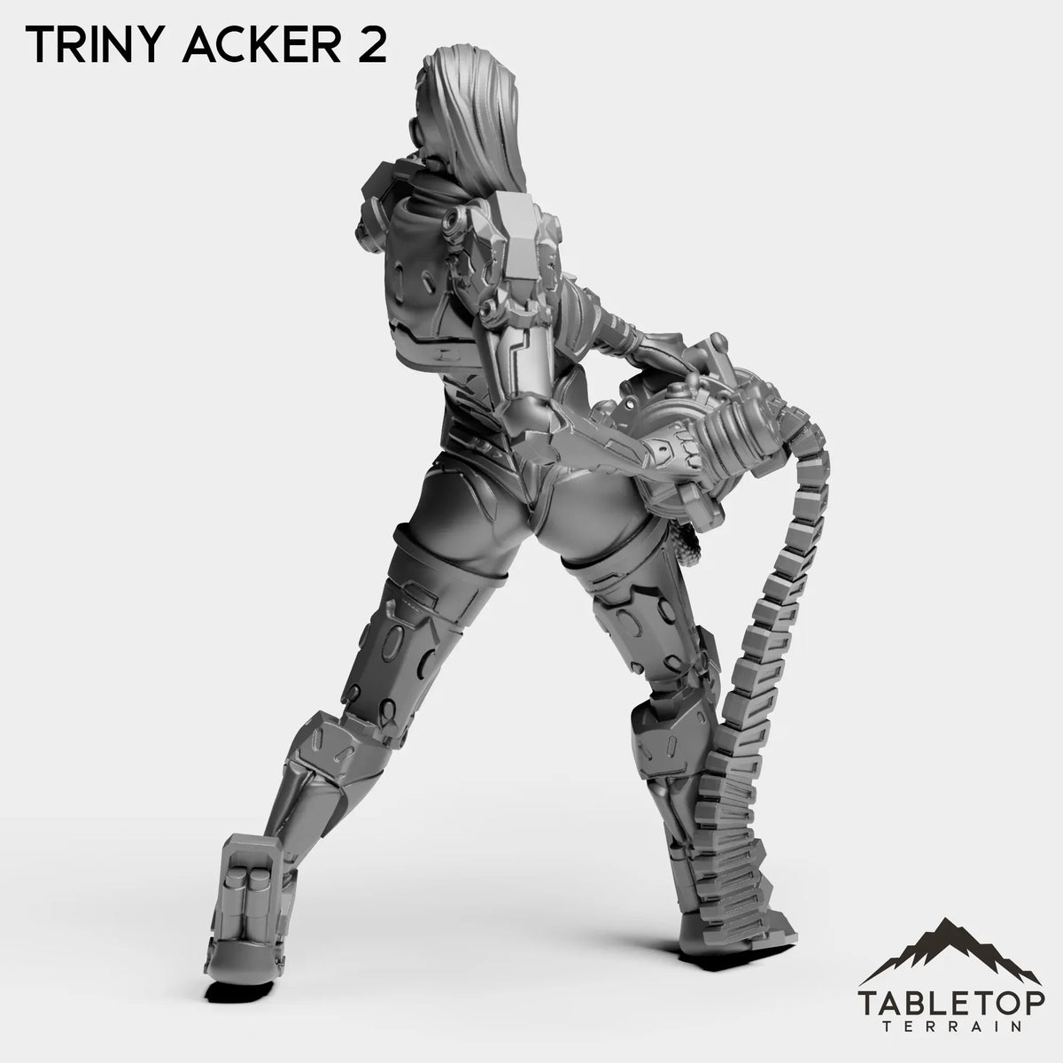 Tabletop Terrain Miniature Triny Acker - Bomber Girls