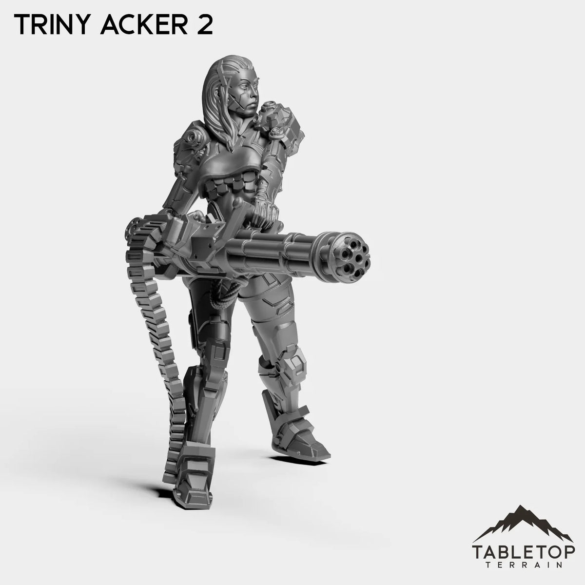 Tabletop Terrain Miniature Triny Acker - Bomber Girls