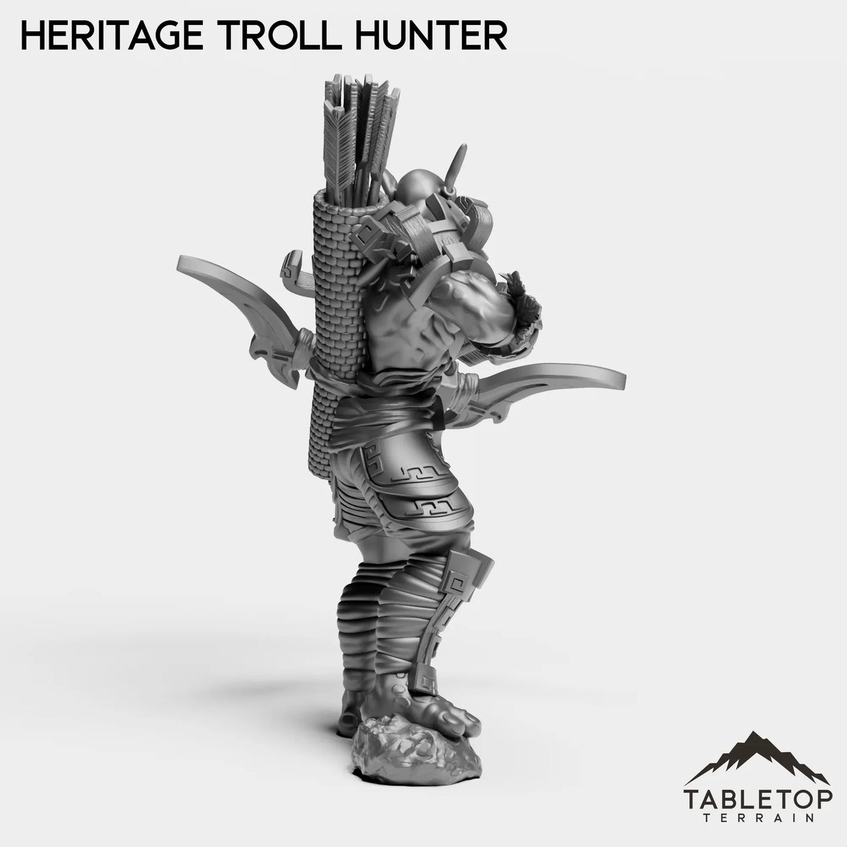 Tabletop Terrain Miniature Troll Heritage Hunter