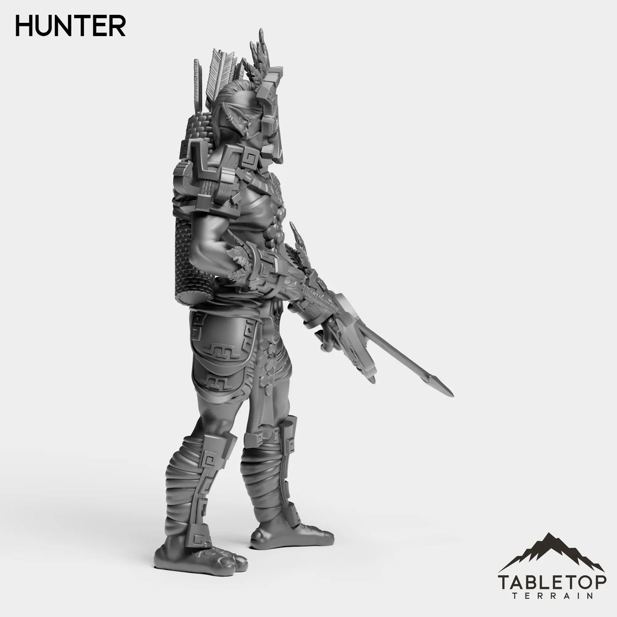 Tabletop Terrain Miniature Troll Heritage Hunter Female