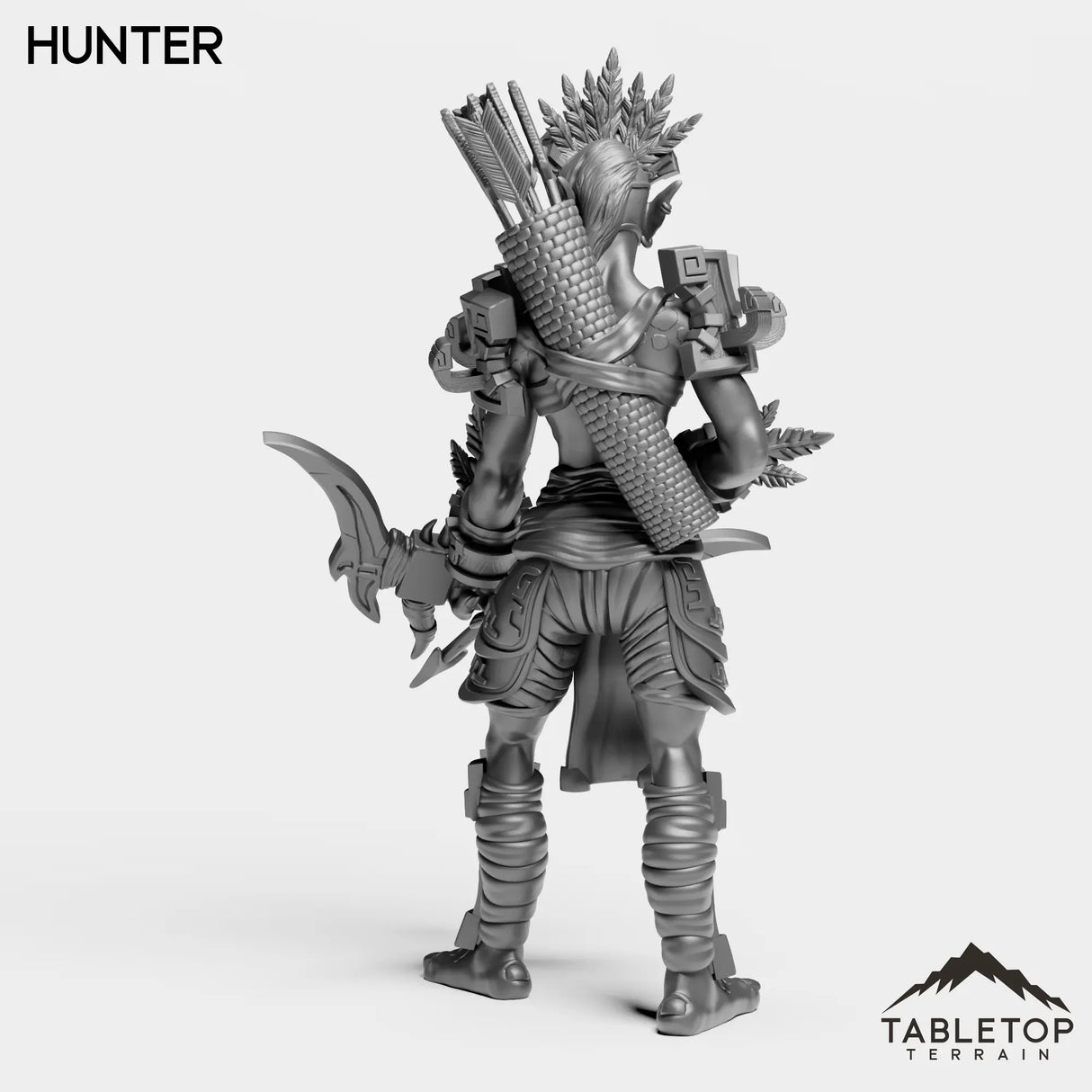 Tabletop Terrain Miniature Troll Heritage Hunter Female