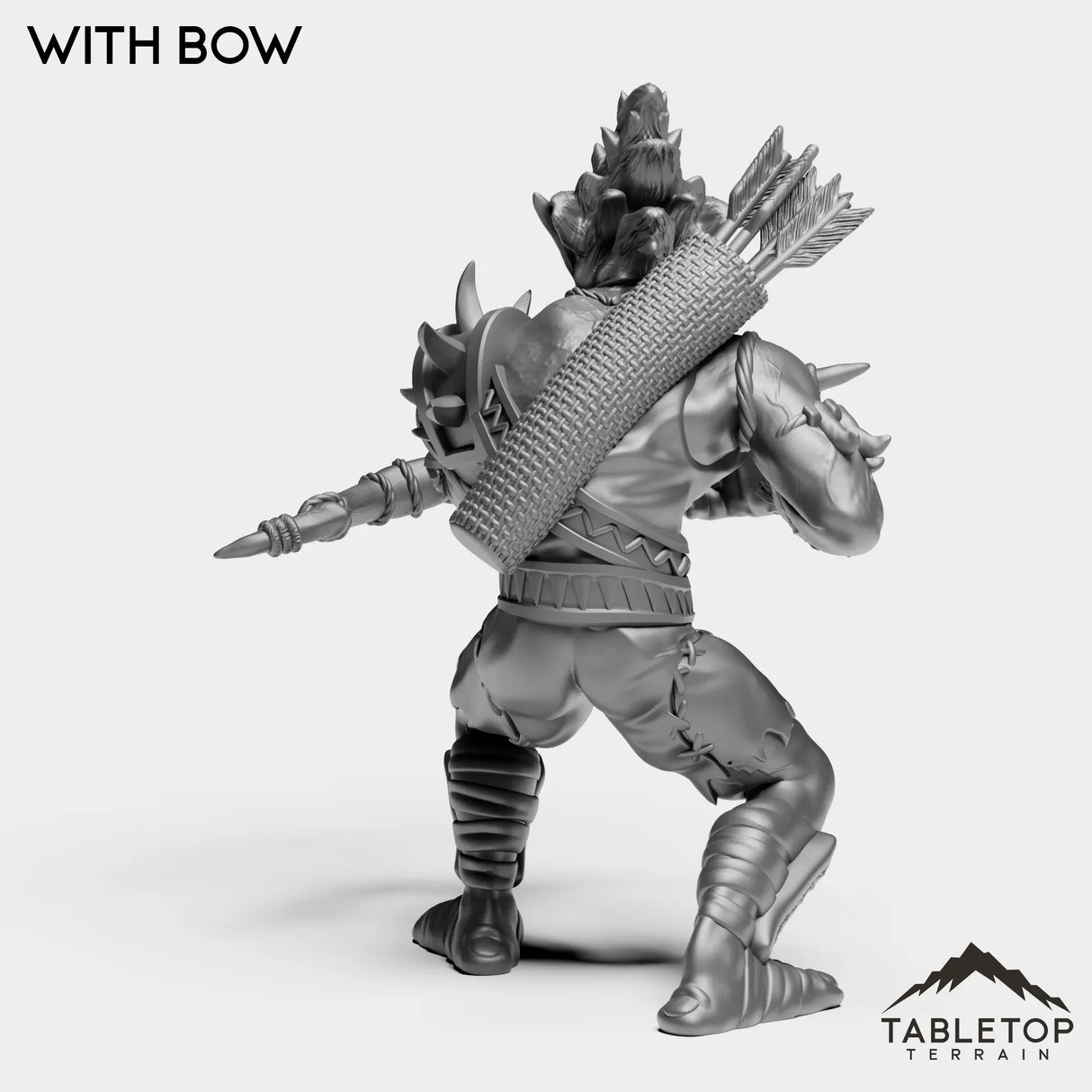 Tabletop Terrain Miniature Troll Hunter