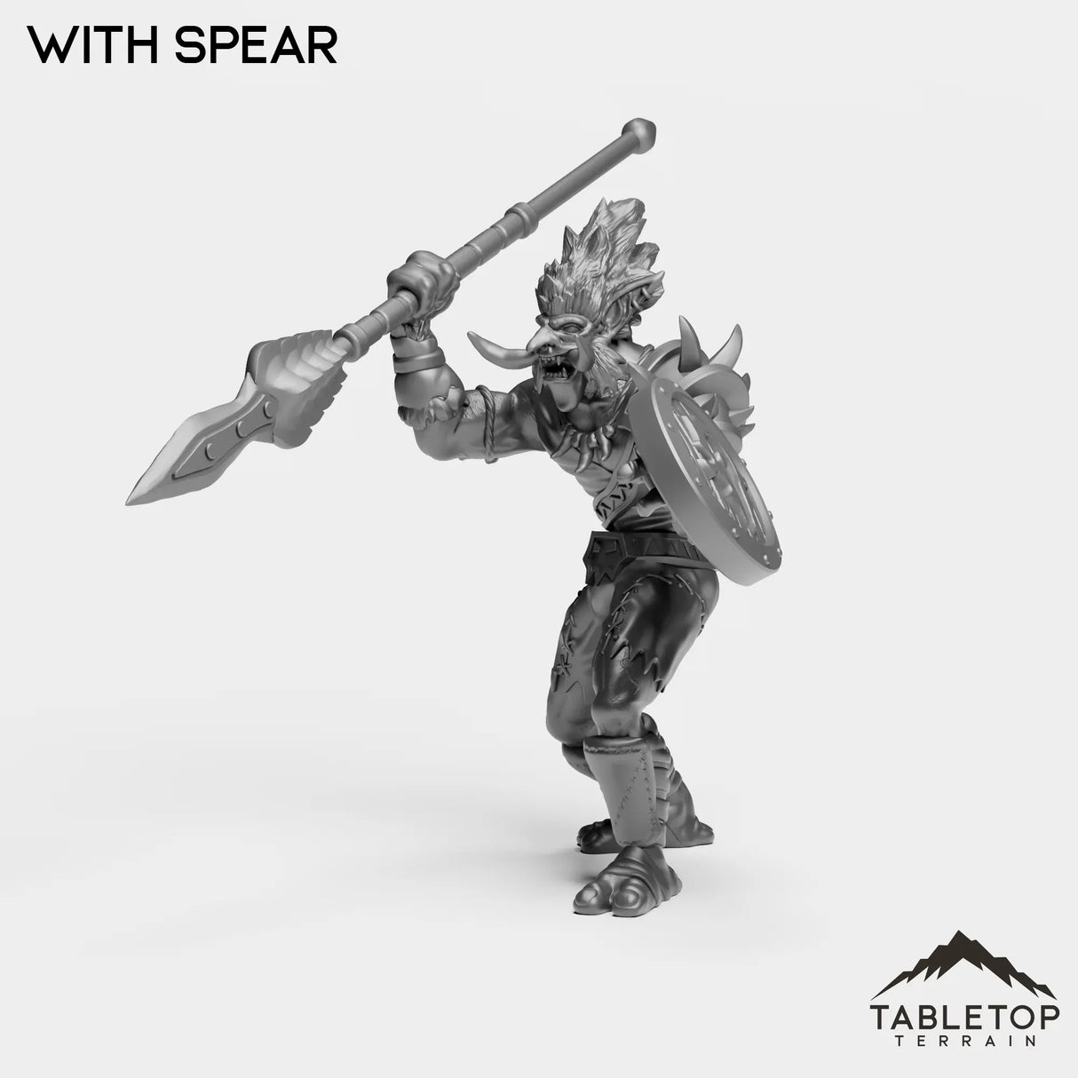Tabletop Terrain Miniature Troll Hunter