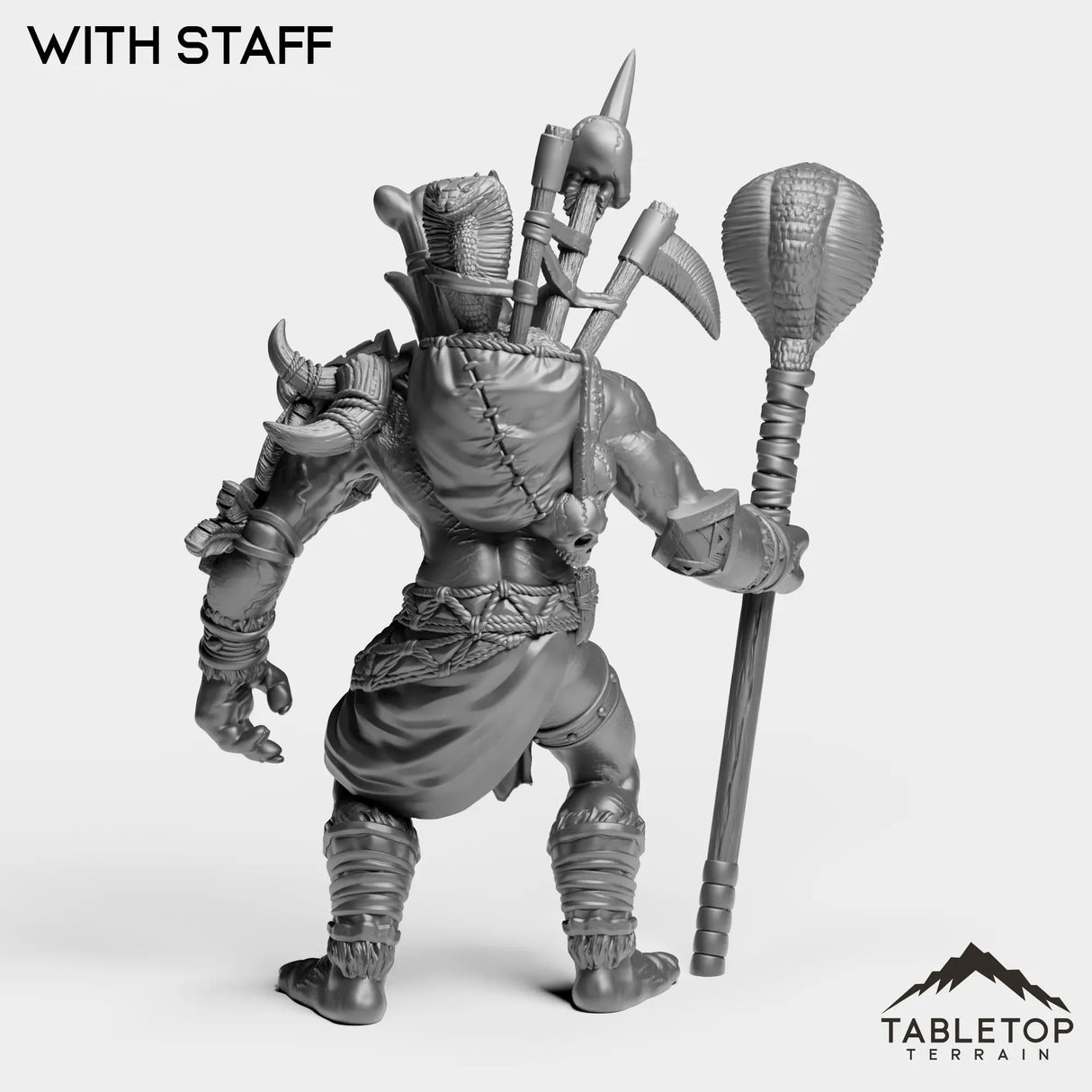 Tabletop Terrain Miniature Troll Leader