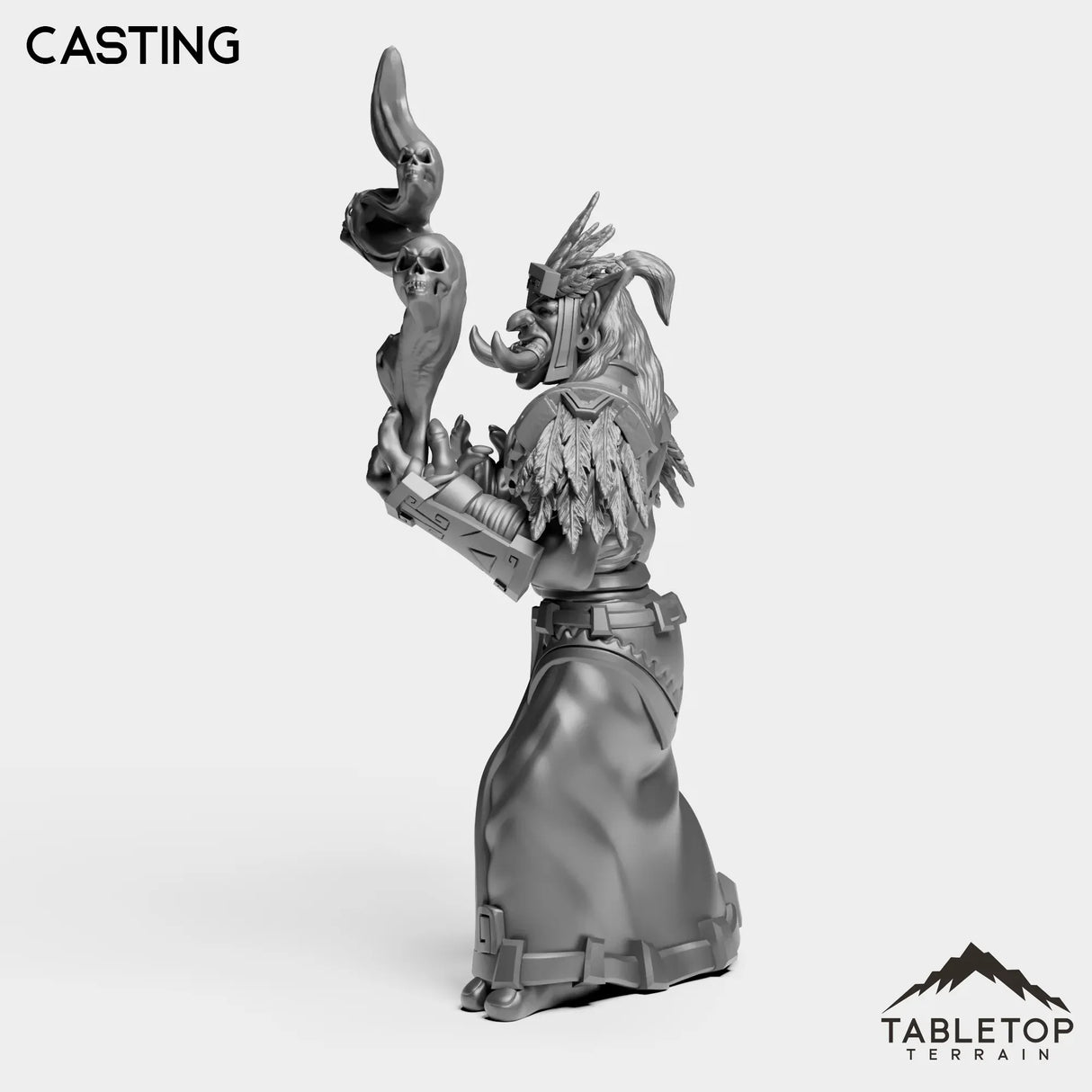 Tabletop Terrain Miniature Troll Tribe Priest