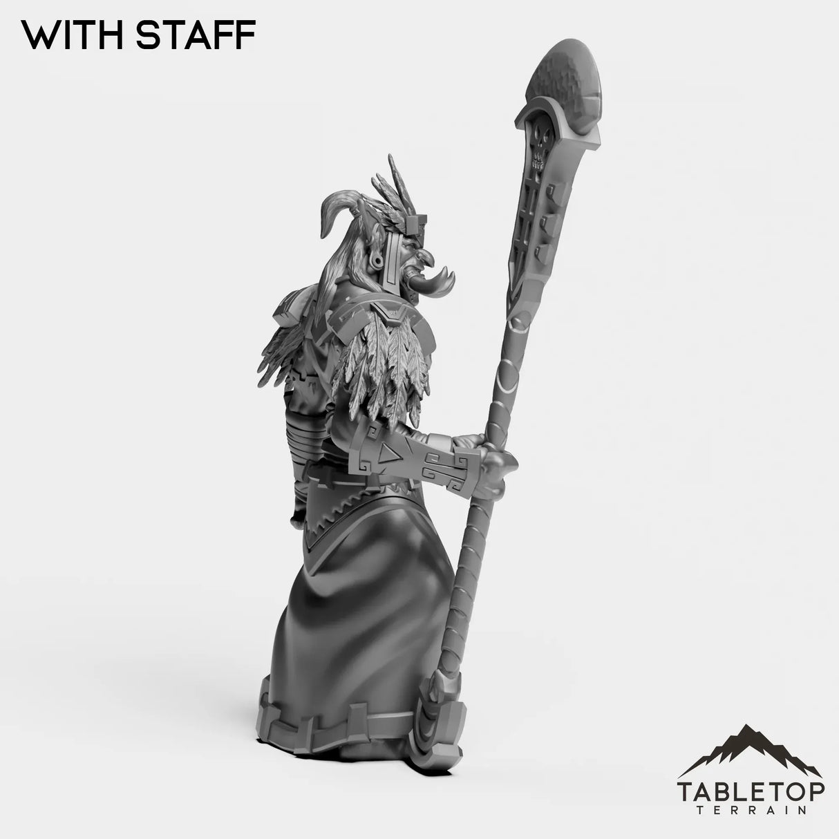 Tabletop Terrain Miniature Troll Tribe Priest