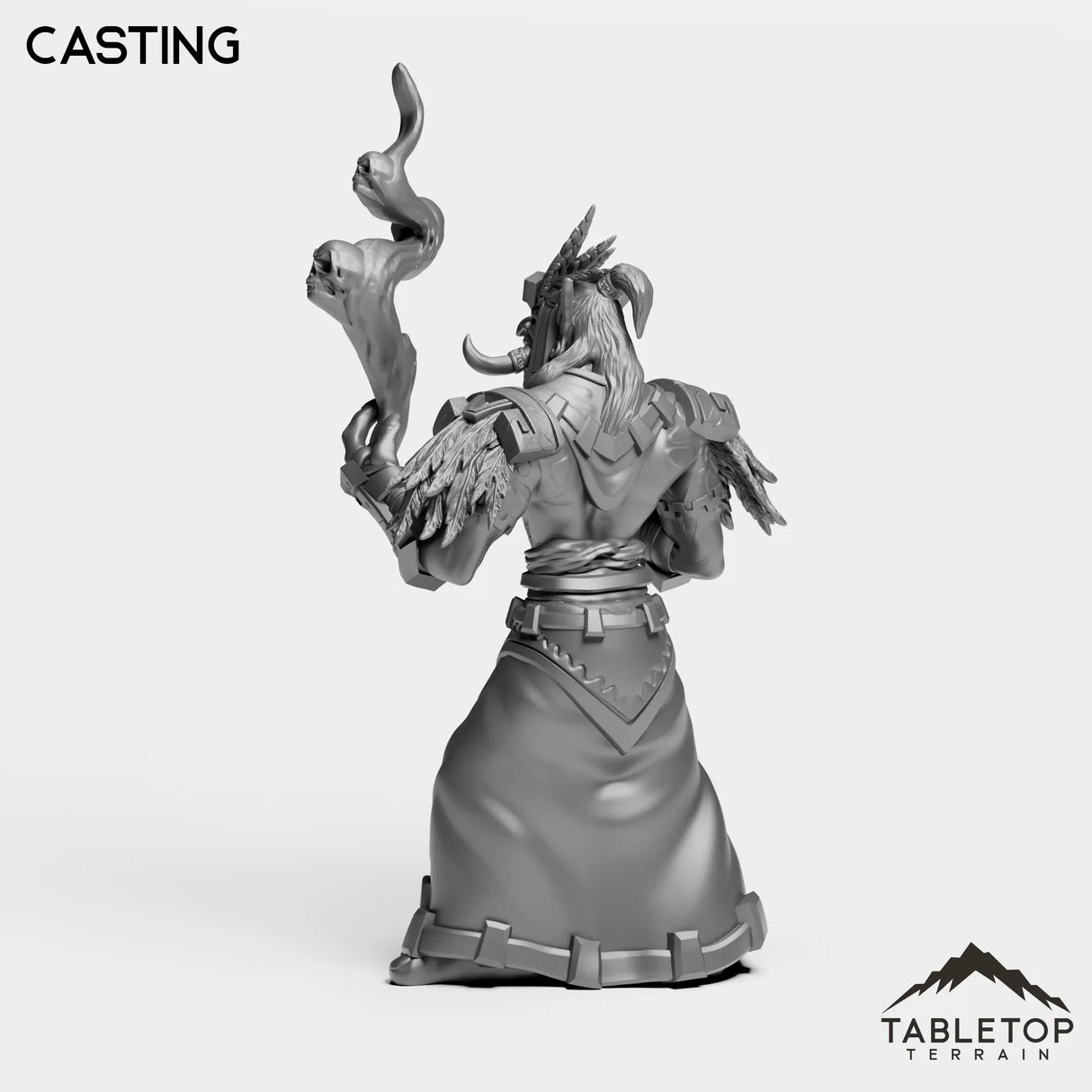 Tabletop Terrain Miniature Troll Tribe Priest