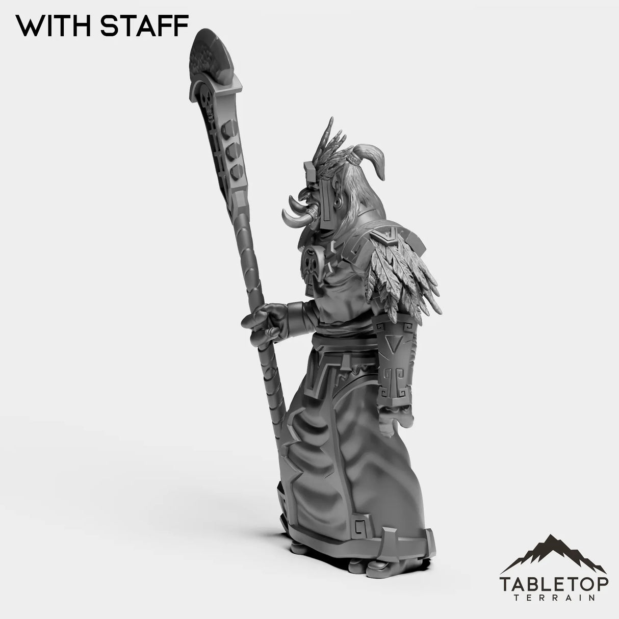 Tabletop Terrain Miniature Troll Tribe Priest