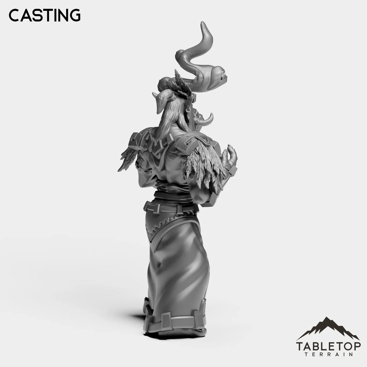 Tabletop Terrain Miniature Troll Tribe Priest